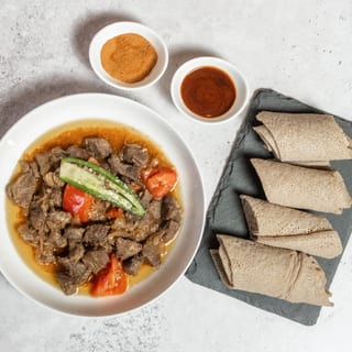 Sauteed TIibs Plate